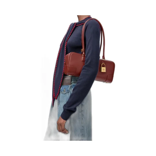 Amazona 31 Cropped Bag In Shiny Calfskin