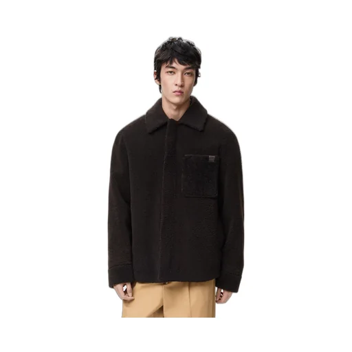 Overshirt In Shearling