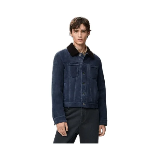 Trucker Jacket In Shearling