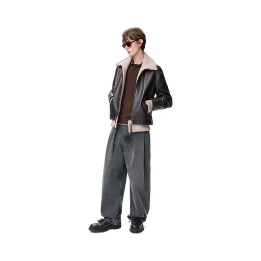 Jacket In Nappa Buffalo Skin