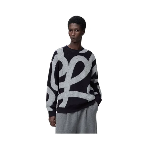 Sweatshirt In Wool And Cotton