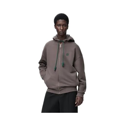 Zip-Up Hoodie In Cotton