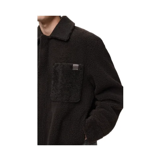 Overshirt In Shearling