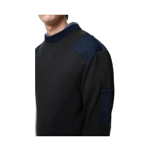 Long Sleeve Top In Cotton Blend