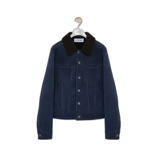 Trucker Jacket In Shearling