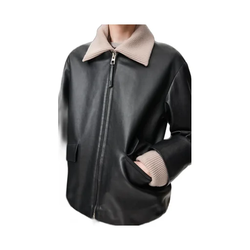 Jacket In Nappa Buffalo Skin