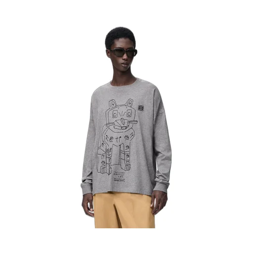 Long Sleeve T-Shirt In Cotton