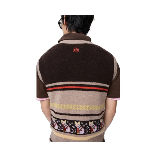 Vest In Wool And Cashmere