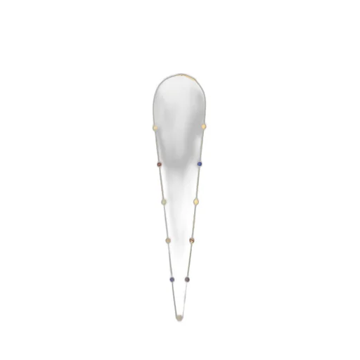 Anagram Pebble Necklace