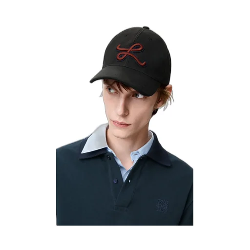 L Patch Cap In Cotton