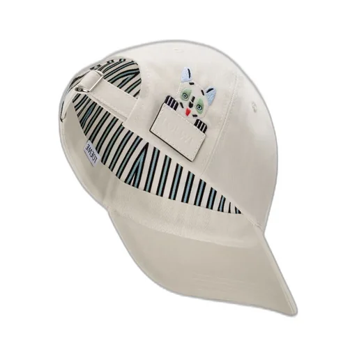 Futurist Cat Cap In Cotton