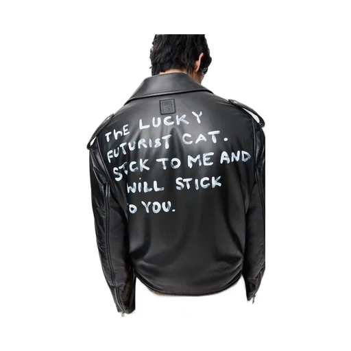 Biker Jacket In Nappa Lambskin