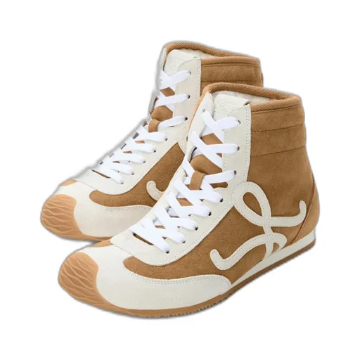 Ballet Runner 2.0 High-Top In Suede And Shearling