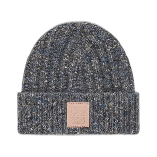 Beanie In Wool And Cashmere Blend