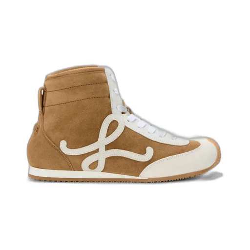 Ballet Runner 2.0 High-Top In Suede And Shearling