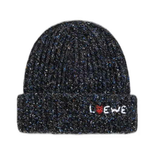 Beanie In Wool, Silk And Alpaca Blend
