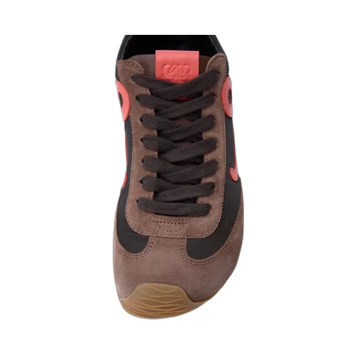 Ballet Runner 2.0 In Nylon And Calfskin