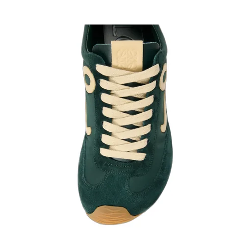 Ballet Runner 2.0 In Nylon And Calfskin