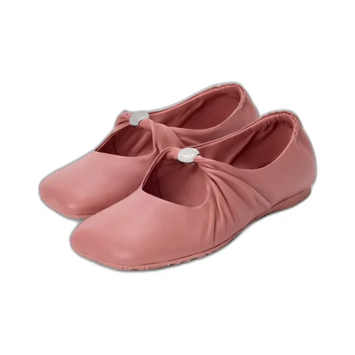 Pebble Soft Ballerina In Nappa Lambskin
