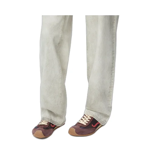 Ballet Runner 2.0 In Nylon And Calfskin
