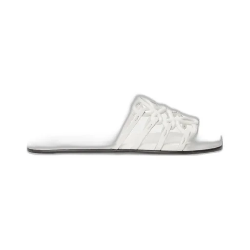 Petal Anagram Slide In Soft Calfskin