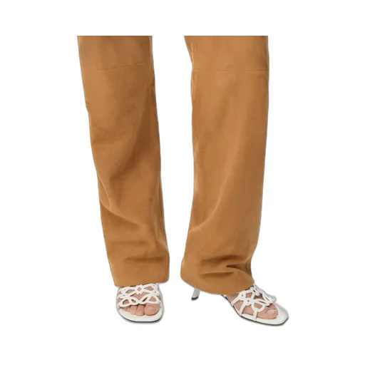 Petal Anagram Slide In Soft Calfskin
