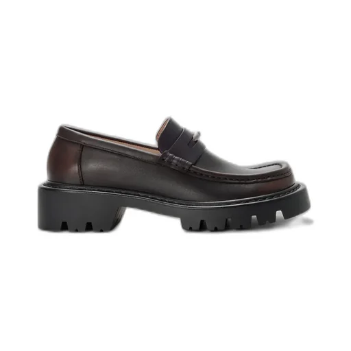 Sierra Loafer In Brushed-Off Calfskin