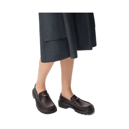 Sierra Loafer In Brushed-Off Calfskin