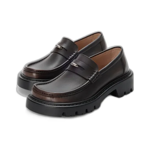 Sierra Loafer In Brushed-Off Calfskin