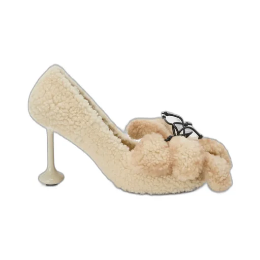 Toy Pump In Shearling