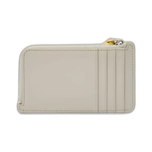 Knot Coin Cardholder In Shiny Nappa Calfskin