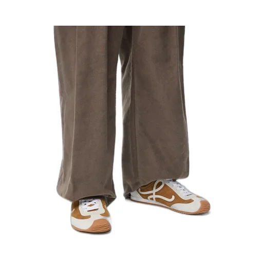 Ballet Runner 2.0 In Suede And Shearling