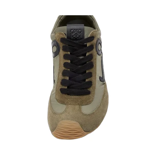 Ballet Runner 2.0 In Nylon And Calfskin
