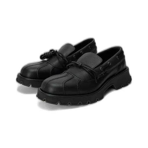 Bobby Derby In Calfskin And Vegetable-Tanned Calfskin