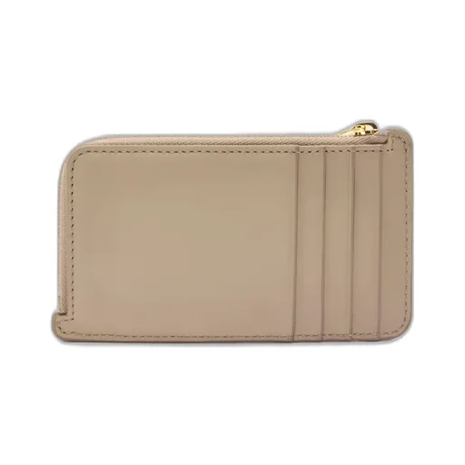 Knot Coin Cardholder In Shiny Nappa Calfskin