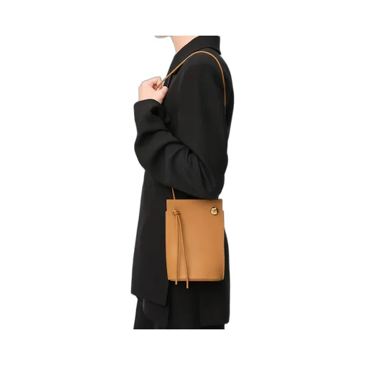 Pebble Dice Pocket In Classic Calfskin