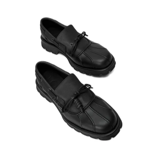 Bobby Derby In Calfskin And Vegetable-Tanned Calfskin