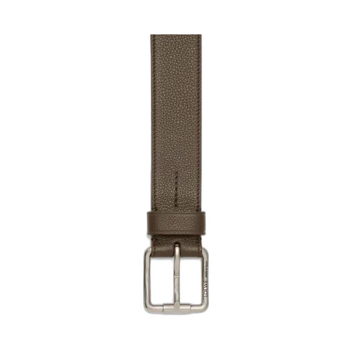 Roller Curve Belt In Supple Grained Calfskin