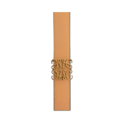 Reversible Anagram Belt In Smooth Calfskin