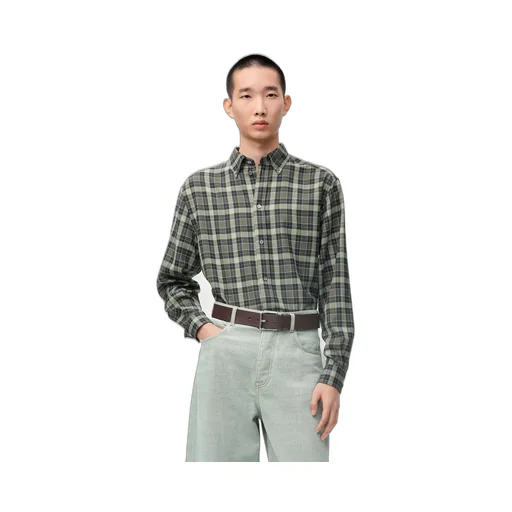 Roller Curve Belt In Vegetable-Tanned Calfskin