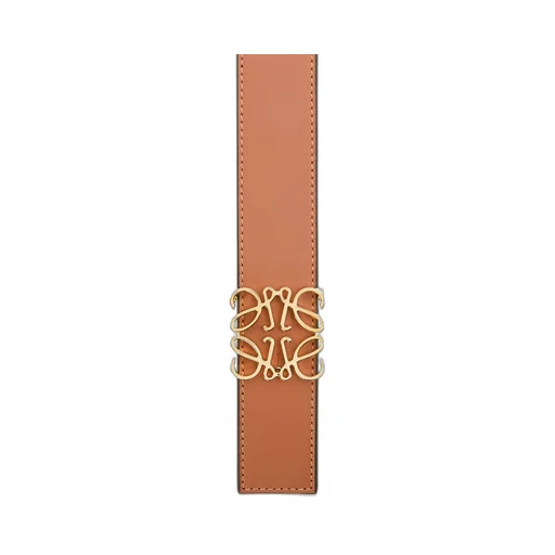 Reversible Anagram Belt In Smooth Calfskin
