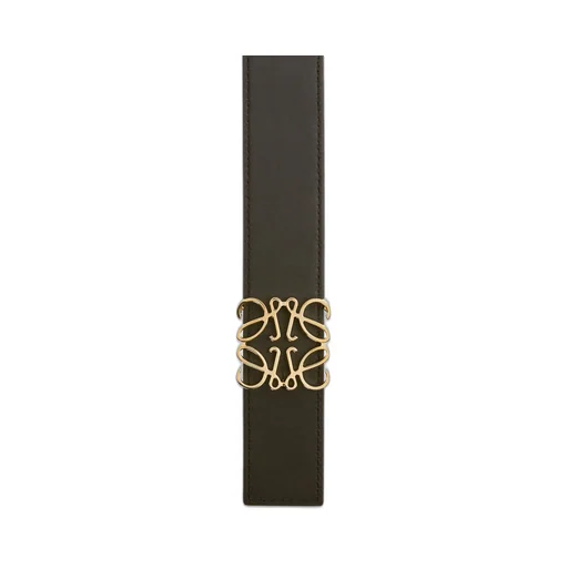 Reversible Anagram Belt In Smooth Calfskin