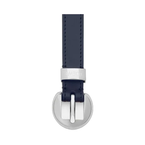 Pebble Belt In Smooth Calfskin