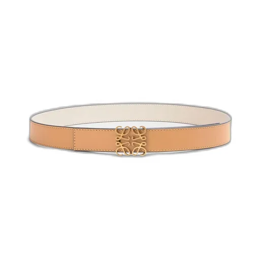 Reversible Anagram Belt In Smooth Calfskin