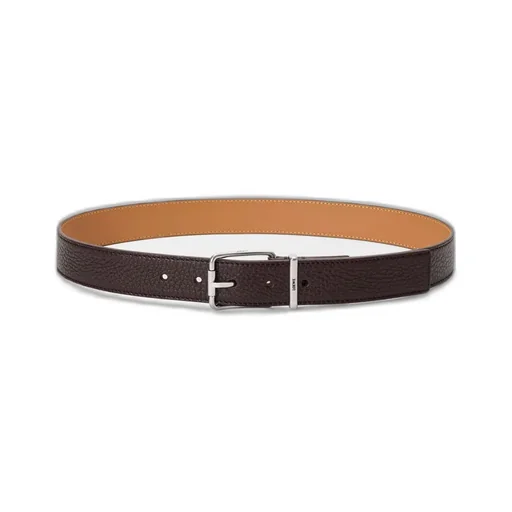 Essential Belt In Supple Grained Calfskin