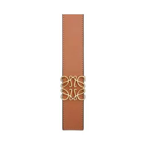 Reversible Anagram Belt In Smooth Calfskin