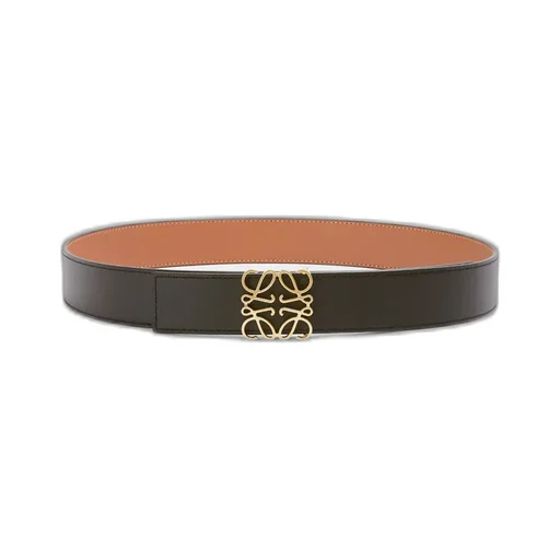 Reversible Anagram Belt In Smooth Calfskin