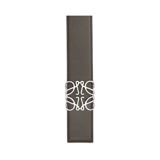 Reversible Anagram Belt In Smooth Calfskin