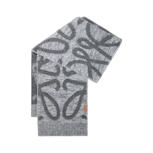 Scarf In Wool And Cashmere
