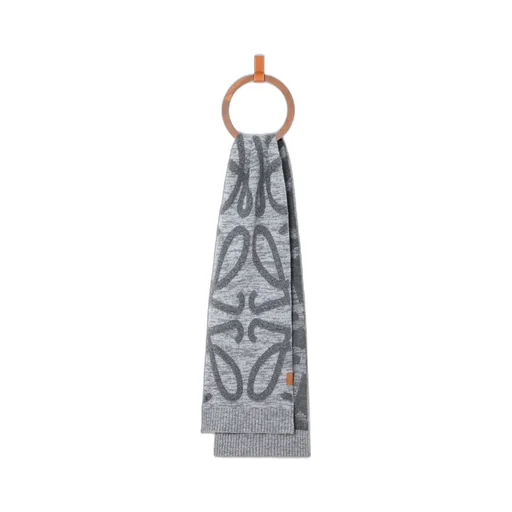 Scarf In Wool And Cashmere